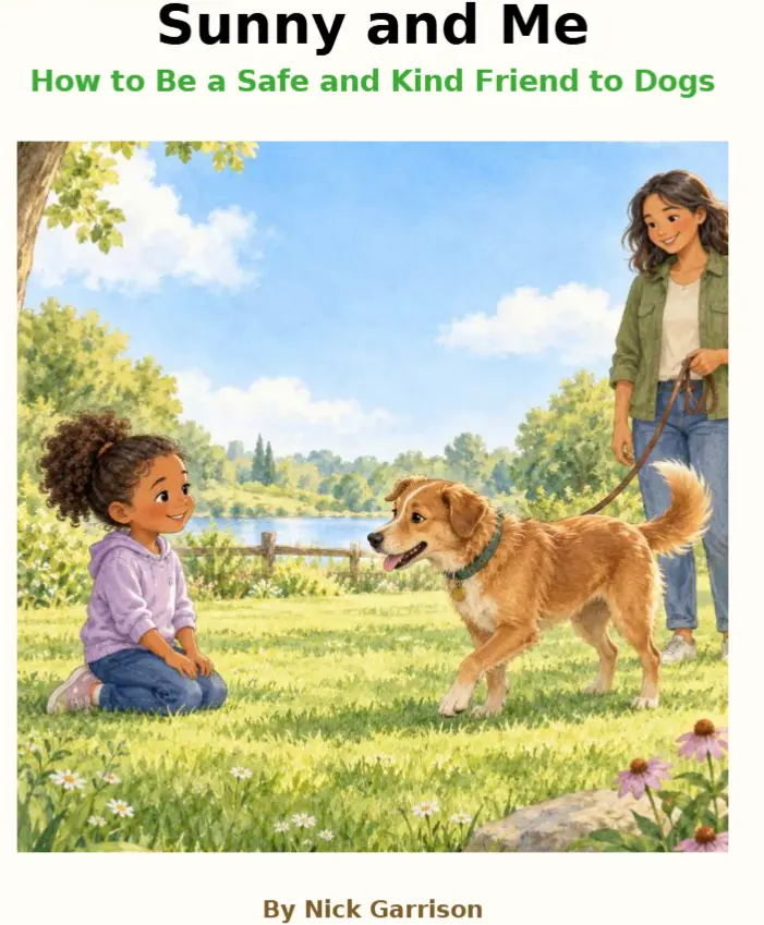 Sunny and Me: How to Be a Safe and Kind Friend to Dogs by Nick Garrison