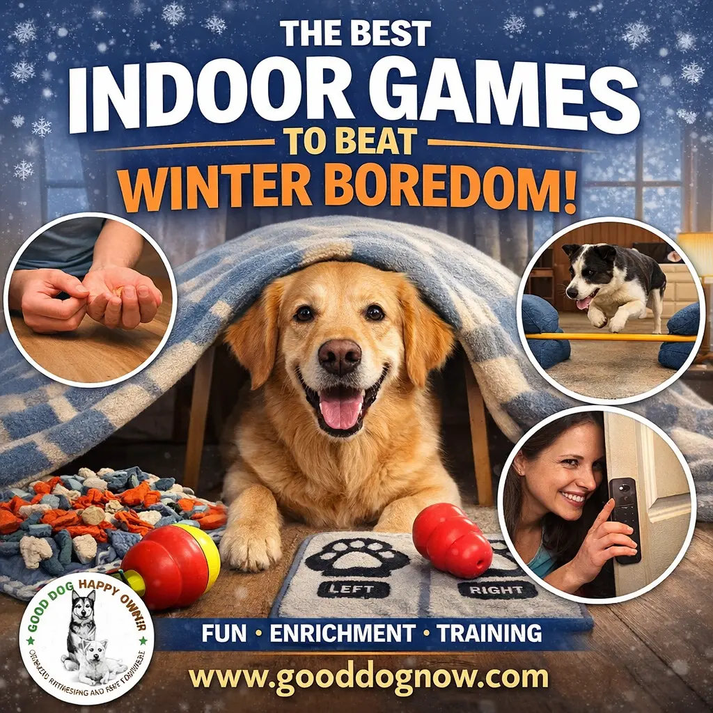 The Best Indoor Dog Games to Beat Winter Boredom | Newnan GA Dog Train